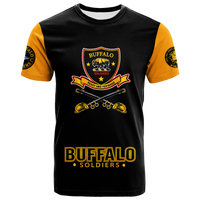 Buffalo Soldiers African American Legend Of The Black Soldiers T Shirt LT2 - Wonder Print Shop