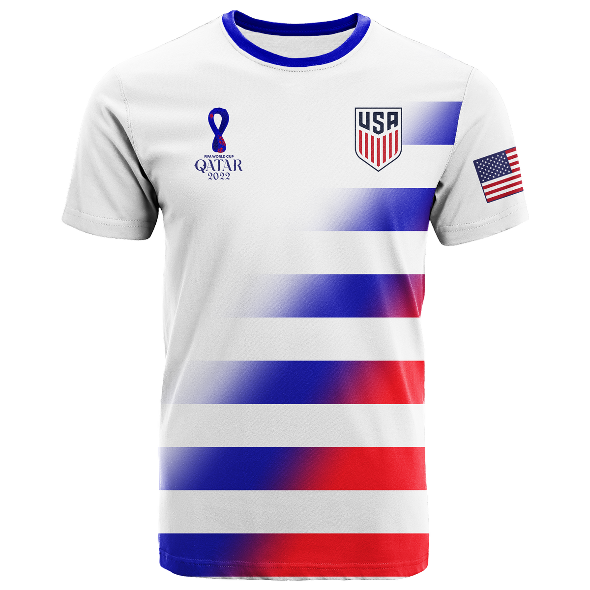 USA Football World Cup 2022 T Shirt LT2 - Wonder Print Shop