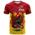 Custom Papua New Guinea Rugby Kumul Pride T Shirt LT2 - Wonder Print Shop