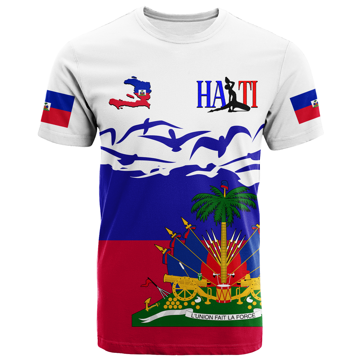 Haiti Happy Independence Day T Shirt LT2 - Wonder Print Shop