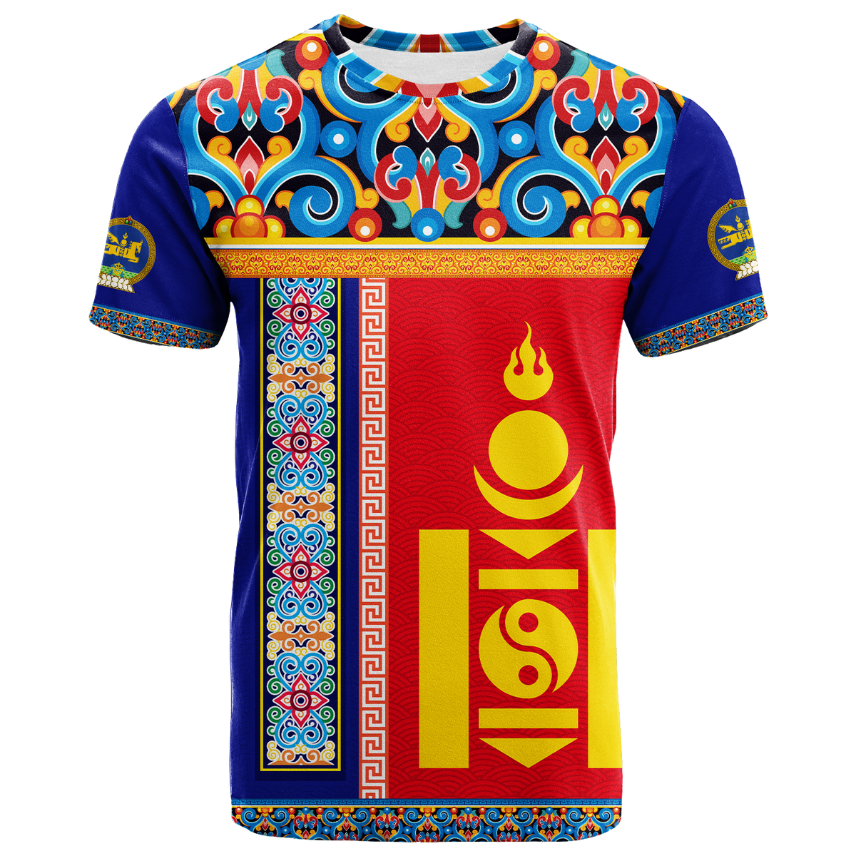Mongolia Happy Independence Day T Shirt LT2 - Wonder Print Shop