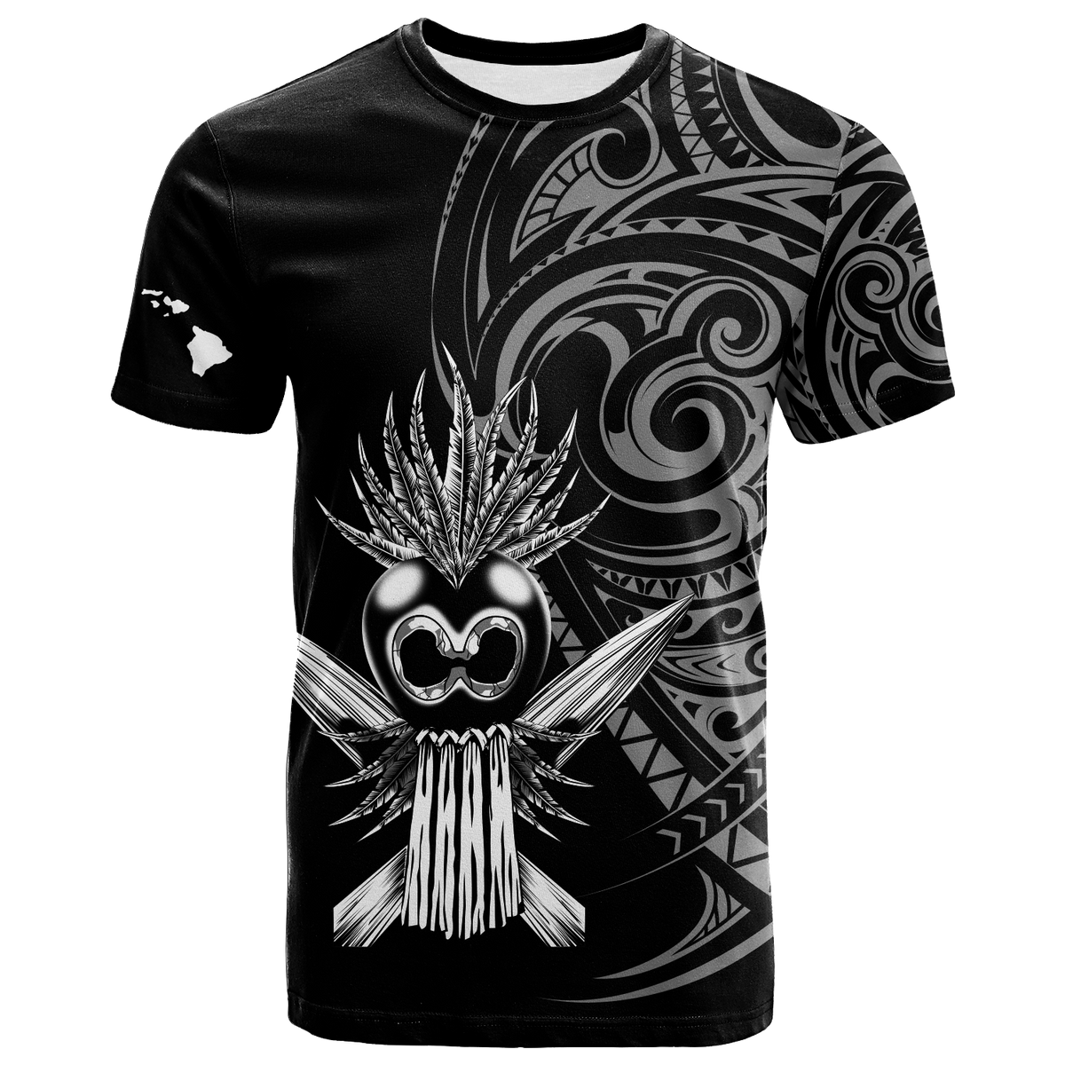 Hawaii Ikaika Warrior T Shirt LT2 - Wonder Print Shop
