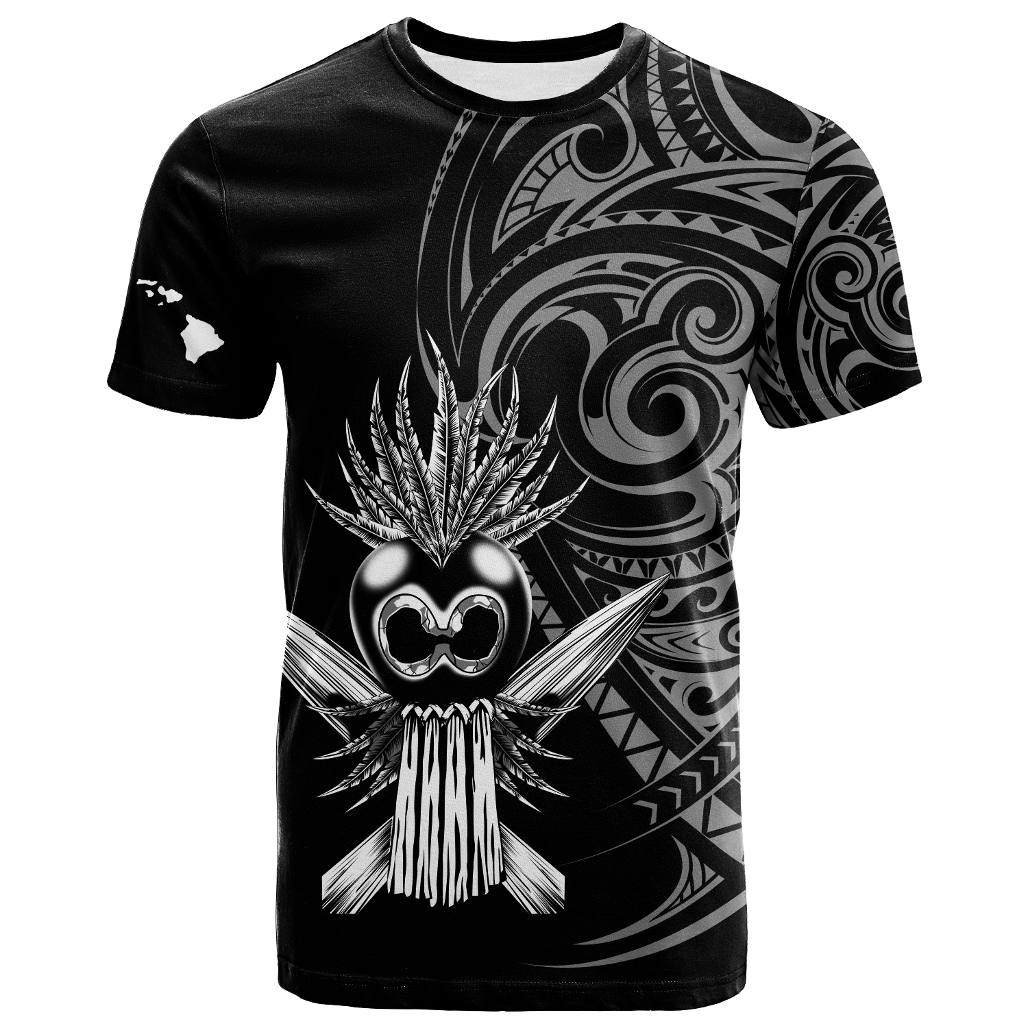 Hawaii Ikaika Warrior T Shirt LT2 - Wonder Print Shop