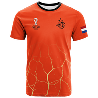 Netherlands Football World Cup 2022 T Shirt LT2 - Wonder Print Shop