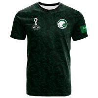 Saudi Arabia Football World Cup 2022 T Shirt LT2 - Wonder Print Shop