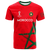 Custom Morocco T Shirt Football 2022 LT2