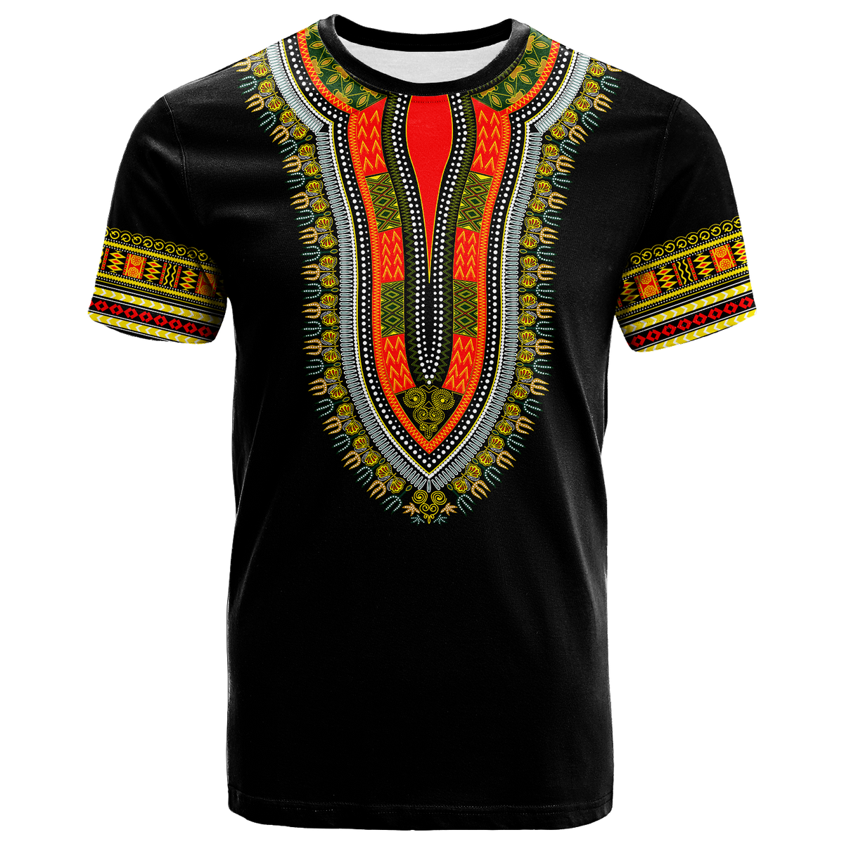 Gambia Happy Independence Day Dashiki T Shirt LT2 - Wonder Print Shop