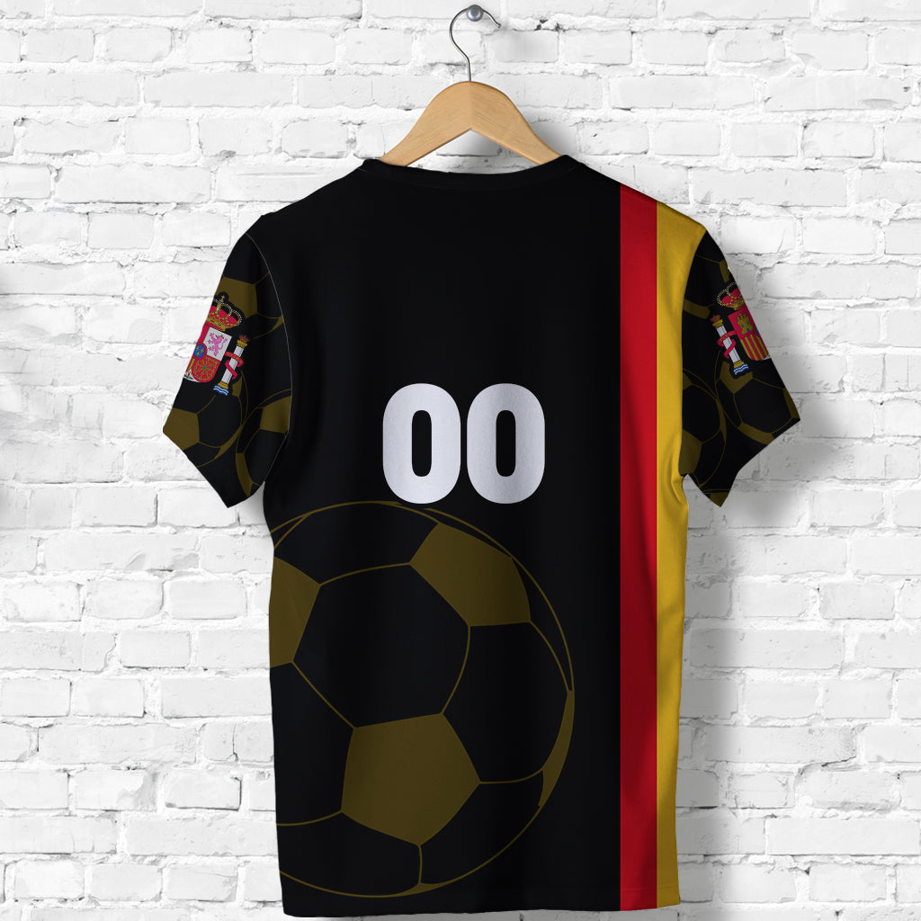 Custom Spain Football 2021 T Shirt Simple Style LT16 - Wonder Print Shop