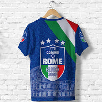 Italia Campione DEuropa It's coming to Rome T Shirt Special Version LT16 - Wonder Print Shop