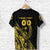 Custom Guam Rugby T Shirt Polynesian Patterns Style Yellow LT16 - Wonder Print Shop