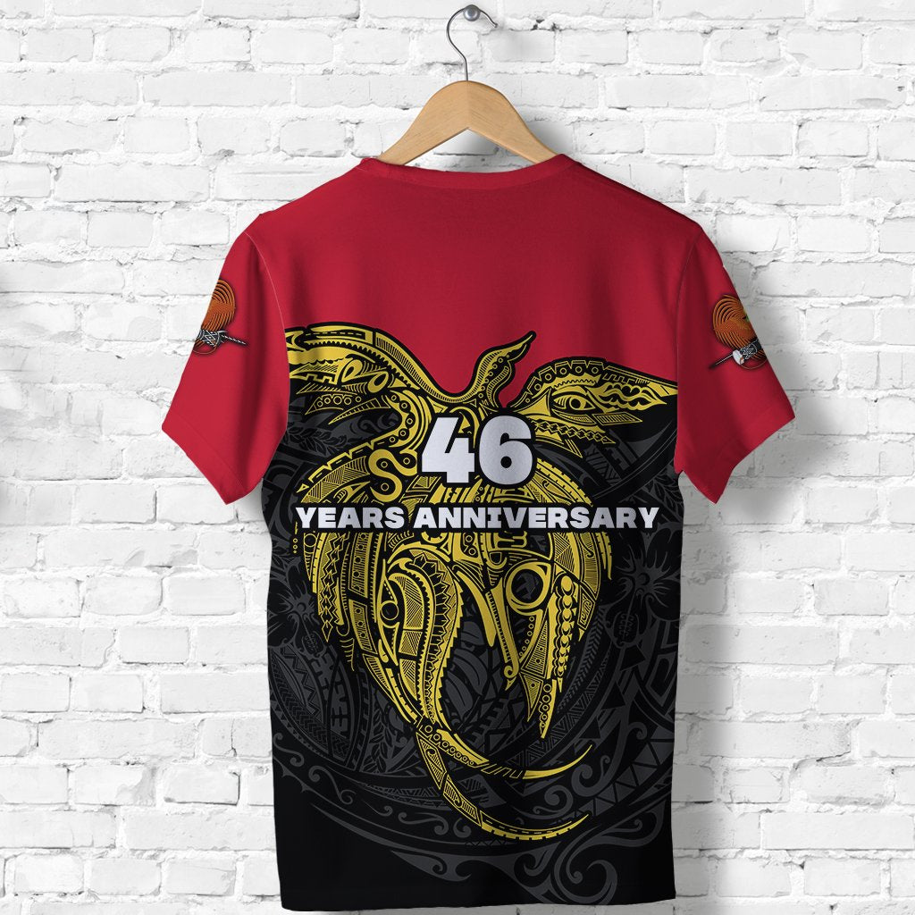 Papua New Guinea T Shirt Independence Day Simple Style Lt16 - Wonder Print Shop