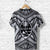 Custom Guam Rugby T Shirt Polynesian Patterns White Ver.2 LT16 - Wonder Print Shop