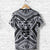 Custom Guam Rugby T Shirt Polynesian Patterns Black LT16 - Wonder Print Shop