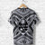 Custom Guam Rugby T Shirt Polynesian Patterns Black Ver.2 LT16 - Wonder Print Shop