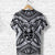 Custom Guam Rugby T Shirt Polynesian Patterns White LT16 - Wonder Print Shop