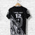 Custom Guam Rugby T Shirt Polynesian Patterns Style Black LT16 - Wonder Print Shop