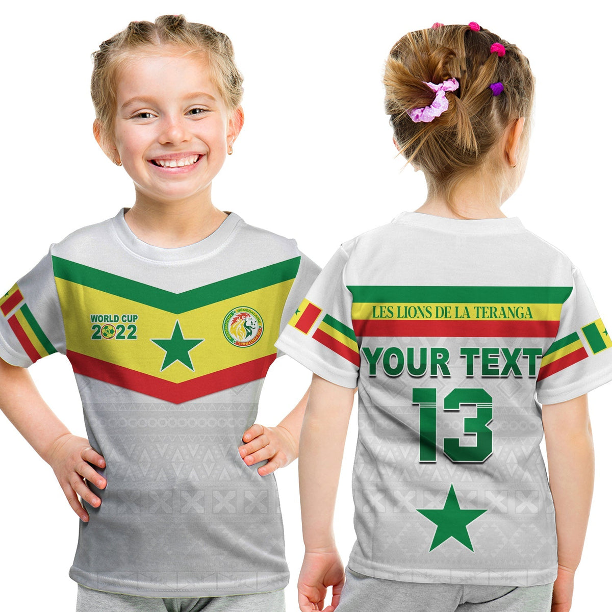 Custom Senegal T Shirt Football 2022 Champion Teranga Lions Mix African Pattern LT13 - Wonder Print Shop