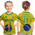 Custom Brazil Football T Shirt Go Champions Selecao Campeao LT13 - Wonder Print Shop
