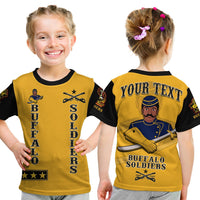 Custom Buffalo Soldiers T Shirt Motorcycle BSMC Club LT13 - Wonder Print Shop
