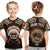 Custom The First Americans T Shirt Indian Headdress With Skull LT13 - Wonder Print Shop