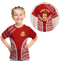Custom Kolisi Tonga T Shirt KID LT13 - Wonder Print Shop