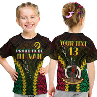 Custom Vanuatu Indigenous T Shirt Proud To Be Ni Vanuatu Polynesian Pattern LT13 - Wonder Print Shop