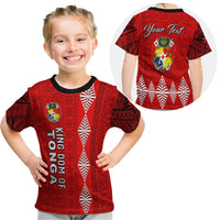 Custom Kingdom of Tonga T Shirt KID 2021 Tonga National Day LT13 - Wonder Print Shop