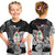 Custom Guam Seal T Shirt KID Polynesian Turtle with Flowers Version White LT13 - Wonder Print Shop