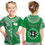 Custom Rarotonga Cook Islands T Shirt Turtle and Map Style Green LT13 - Wonder Print Shop