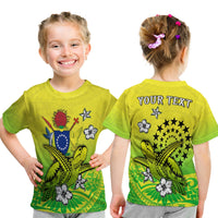 Custom Cook Islands T Shirt KID Loved Polynesian Turtle LT13 - Wonder Print Shop