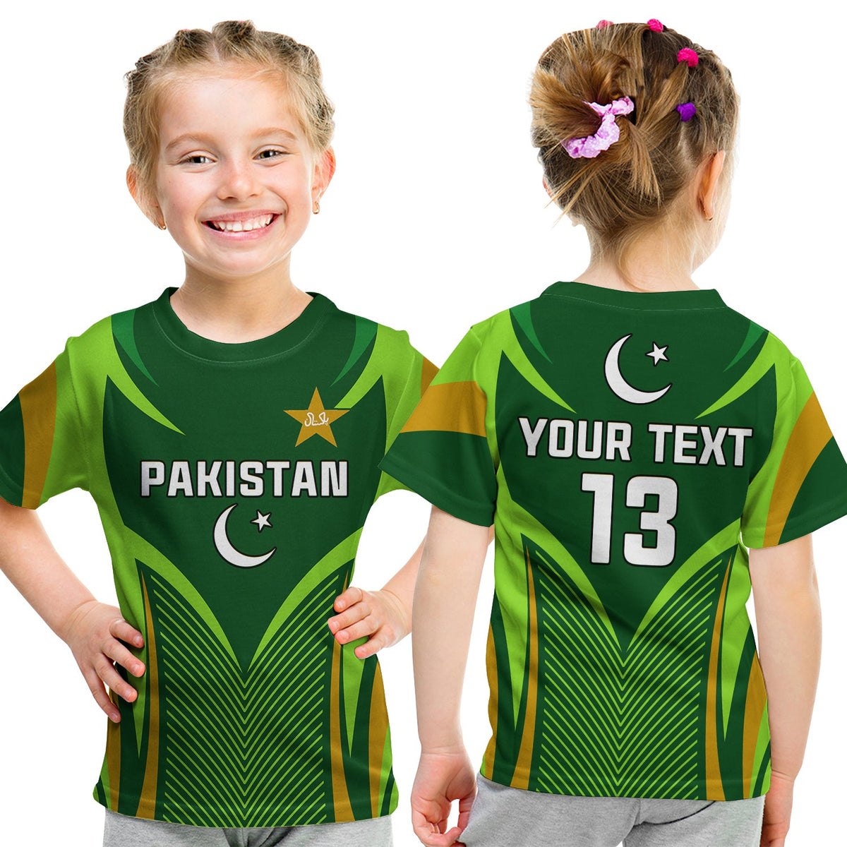 Custom Pakistan Cricket T Shirt Green Shaheens Champion LT13 - Wonder Print Shop