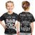 (Custom Personalised) Viking Dad T Shirt KID Happy Fathers Day Style Runes and Mjolnir LT13 - Wonder Print Shop