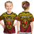 Custom Marquesas Islands T Shirt KID Mata Tiki Polynesian Pattern LT13 - Wonder Print Shop