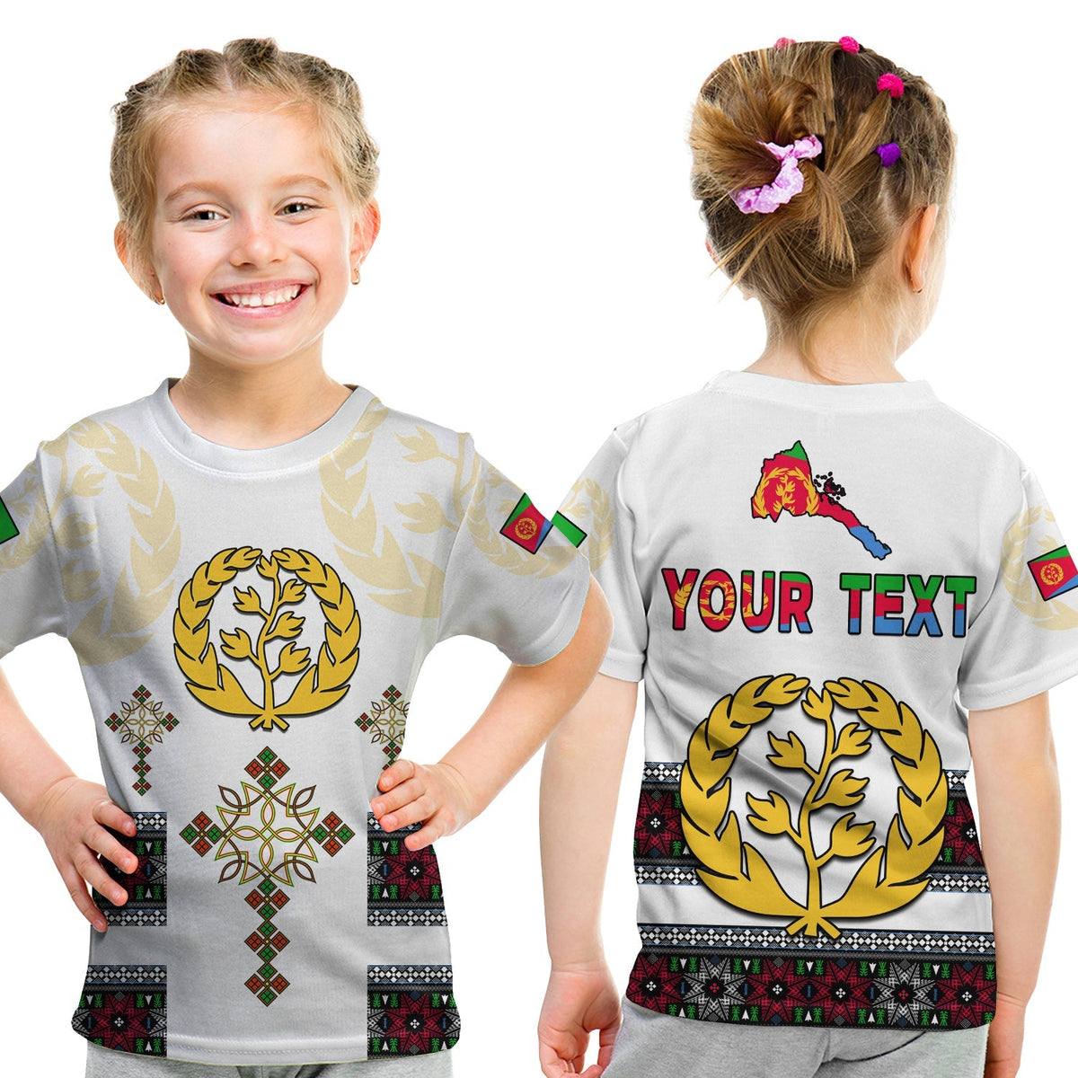 Custom Eritrea T Shirt Independence Day Proud Eritrean LT13 - Wonder Print Shop