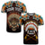 Custom The First Americans T Shirt Indian Headdress With Skull LT13 - Wonder Print Shop