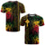 Custom Ethiopia Lion Reggae T Shirt Ethiopian Cross LT13 - Wonder Print Shop