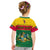 (Custom Personalised) Dominica T Shirt KID Dominican Coat Of Arms With Map - Wonder Print Shop