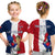 (Custom Text And Number) France Football T Shirt KID Les Bleus Champions World Cup 2022 - Wonder Print Shop