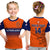 Custom Netherlands Cricket T Shirt ODI Simple Orange Style - Wonder Print Shop