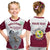 (Custom Personalised) Qatar T Shirt KID Laeeb Mascot World Cup 2022 Welcome To Qatari - Wonder Print Shop