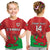 (Custom Text And Number) Wales Football T Shirt KID World Cup 2022 Come On Cymru Yma O Hyd - Wonder Print Shop