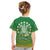 Cook Islands T Shirt Circle Pattern Mix Sea Turtle Green Version - Wonder Print Shop