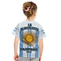 Argentina T Shirt Football 2022 Vamos La Albiceleste - Wonder Print Shop