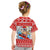 Custom Personalised Hawaii Christmas T Shirt KID Surfing Santa Mele Kalikimaka Polynesian - Wonder Print Shop