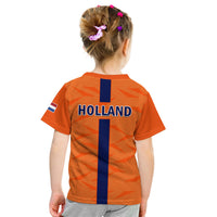 Netherlands Football T Shirt KID Holland World Cup 2022 - Wonder Print Shop