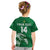 (Custom Text And Number) Saudi Arabia Football T Shirt KID Green Falcons World Cup 2022 - Wonder Print Shop