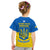 Ukraine T Shirt Ukraine Gold Trident Slava Ukraini Blue - Wonder Print Shop