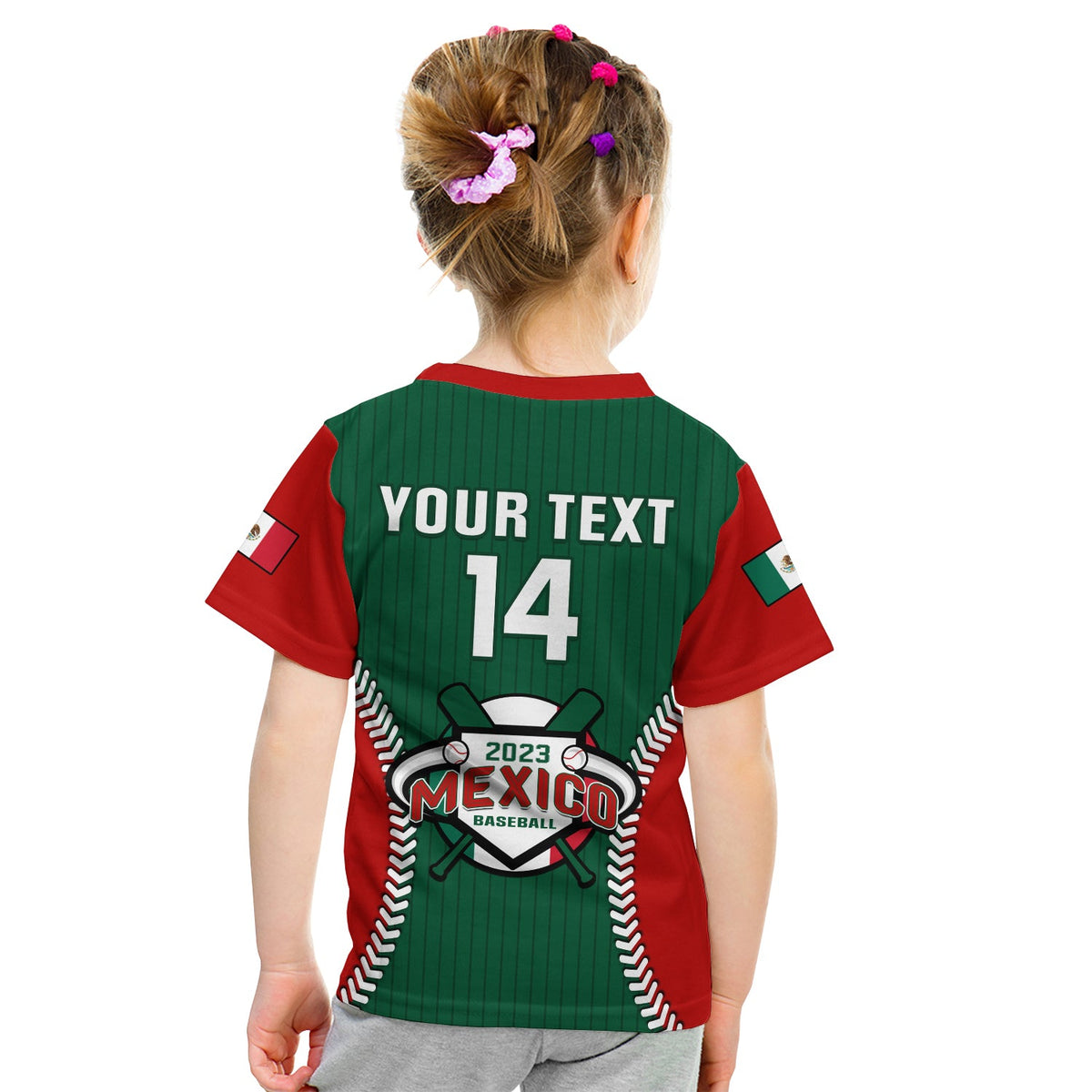 Custom Mexico T Shirt Baseball Sporty Style - Wonder Print Shop
