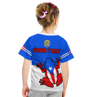 Custom Puerto Rico T Shirt Coqui Frog Simple Style - Wonder Print Shop