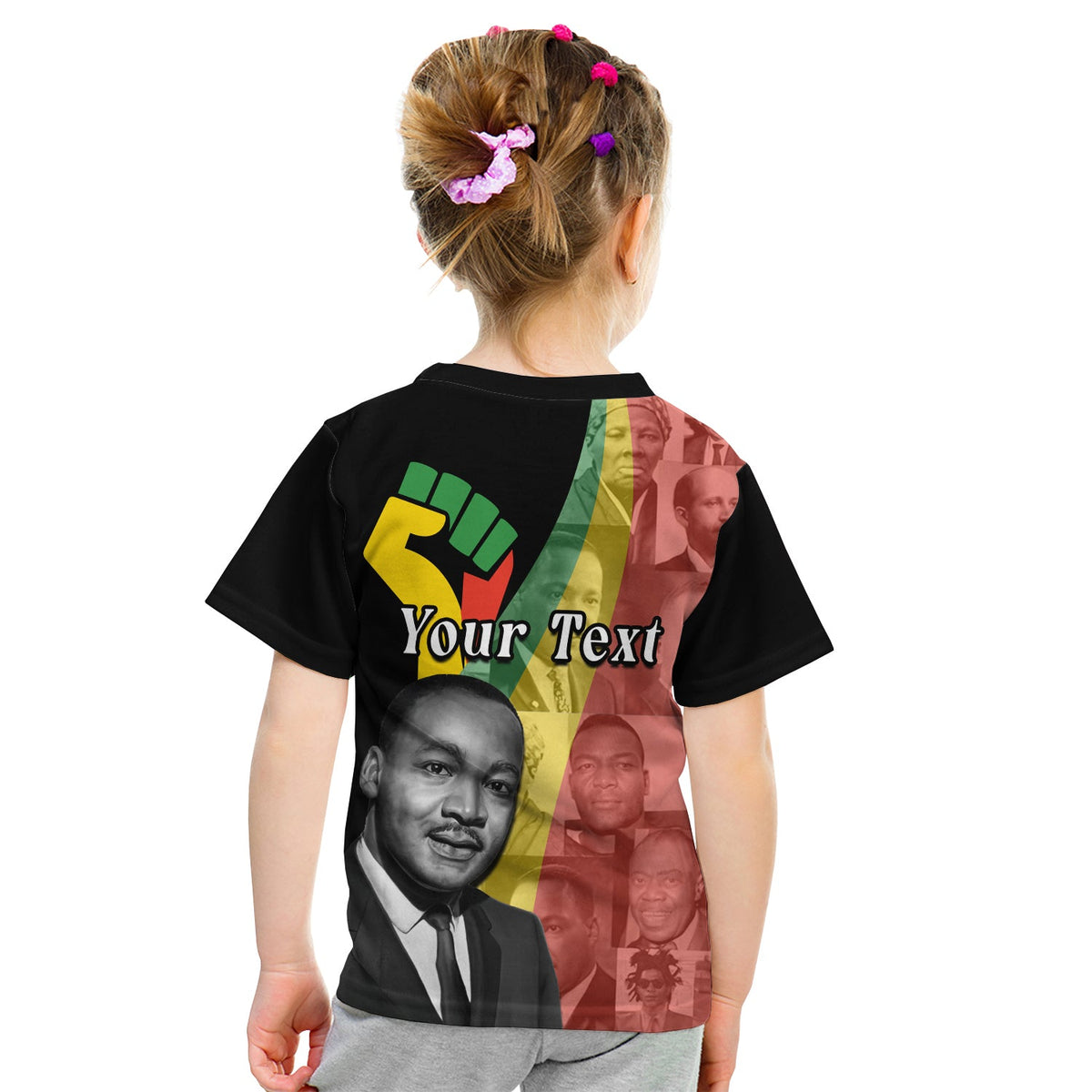 (Custom Personalised) Civil Rights Leaders T Shirt KID African American Black History Month - Wonder Print Shop